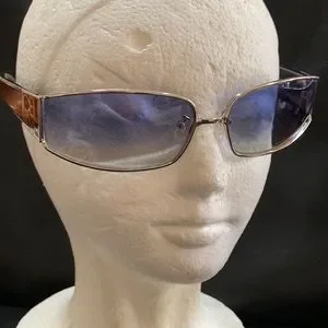 CELINE SC 1088-579Y unisex rectangle sunglasses ?️ silver black & blue gradient Celine | Accessories | Celine Sc 88579y Unisex Rectangle  main image 2
